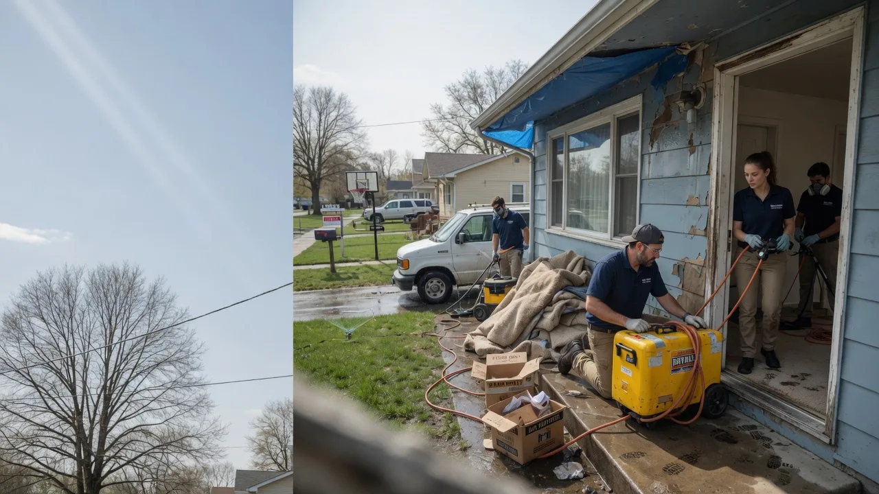 Basement Flood Cleanup in Saint Francis, KS near me